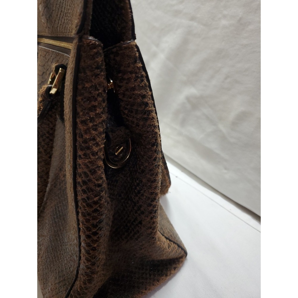 Michael Kors Bag Astrid Python Embossed Leather B… - image 5